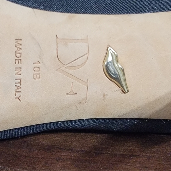 🤩Host Pick❤️Diane Von Furstenburg Canvas Black Bootie Heels Women's Size 10B - Picture 9 of 16